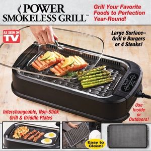 Power Smokeless Grill As Seen on TV